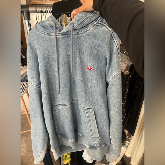 DIESEL DENIM HOODIE - Picture 4 of 4